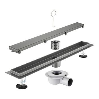 Трап для душа под плитку 60см Savol S-DL01Q-60, графит