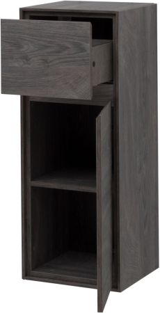 Шкаф-пенал Aquanet Милан 35 дуб рошелье (малый)