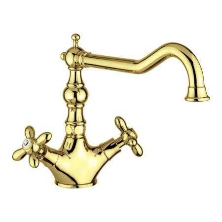 CUCINA PRINCETON PLUS Смеситель для кухни, золото, артикул 18277