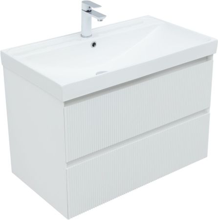 Тумба под раковину Aquanet Альтера 80 белый матовый, артикул 00337156