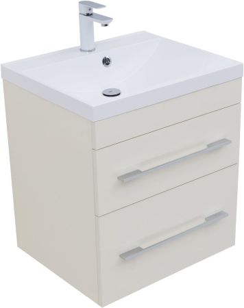 Тумба под раковину Aquanet Верона 60 крем (2 ящика), артикул 00304537