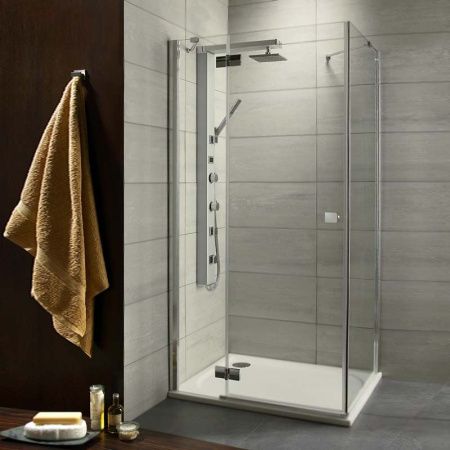 Душевой уголок Radaway Almatea KDJ 90x90 L профиль Хром стекло прозрачное