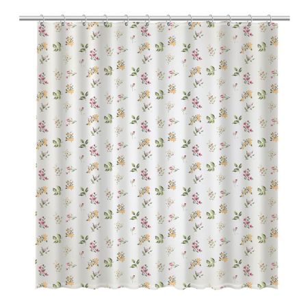 Штора для ванной комнаты FIXSEN DESIGN FX-1507, белый/цветной, артикул FX-1507