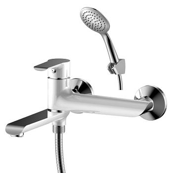 Смеситель Rossinka W35-33 Белый/хром