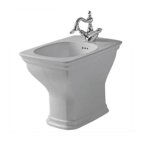 Artceram CIVITAS Биде напольное 36x54 cм, 1 отверстие, цвет: серый, артикул CIB002 34 00