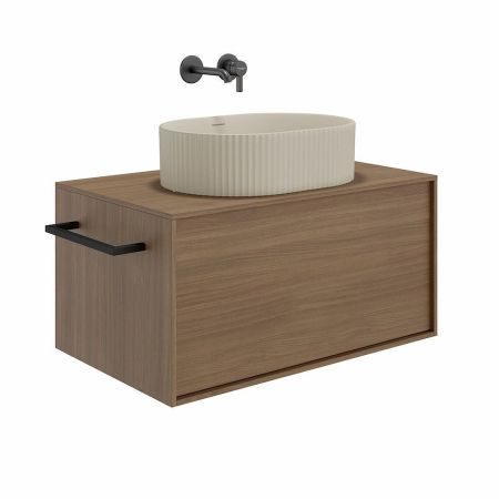 Раковина ARTBASIN Vento накладная 50, песочная матовая, артикул VE.wb.50\SAN