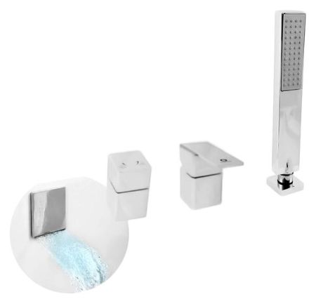 Смеситель на борт ванны Rav Slezak Loira LR563.5P хром, артикул LR563.5P