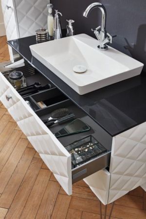 Puris Diamond Line/Urban Loft, комплект наполнения верхнего ящика тумбы 1200 мм, артикул PZ124712