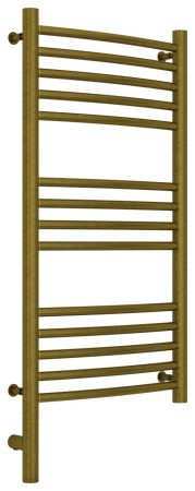 Полотенцесушитель электрический "БОГЕМА 3.0" 800х400 / МЭМ левый (Состаренная бронза)