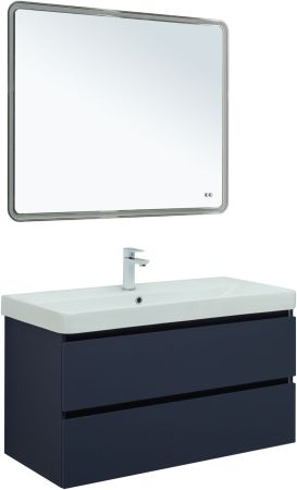 Тумба под раковину Aquanet Вега 2.0 100 маренго, артикул 00337945