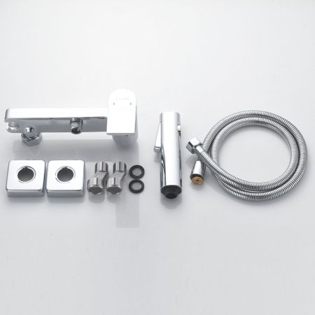 Гигиенический душ со смесителем Shevanik S4105-1, хром