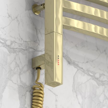 Полотенцесушитель электрический АРКУС 3.0 800х400 МЭМ левый (Шампань), артикул 020-5704-8040