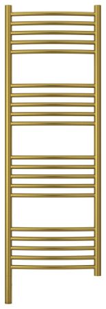 Полотенцесушитель электрический "БОГЕМА 3.0" 1200х400 / МЭМ левый (Состаренная латунь), артикул 051-5802-1240