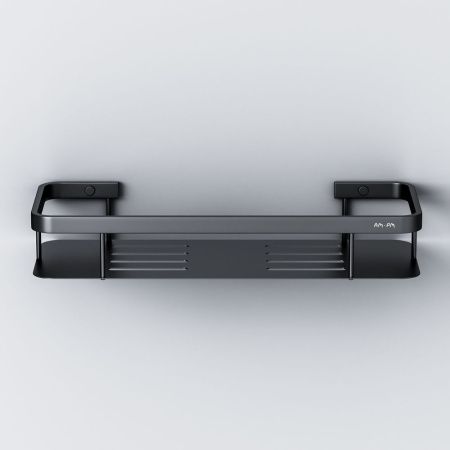 A7453122 Sense L Полка для душа прямая, черный A7453122 Sense L Полка для душа прямая, черный