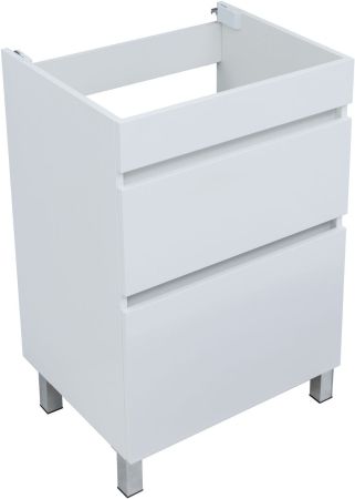 Тумба под раковину Aquanet Вега 58 белый глянец, артикул 00329124