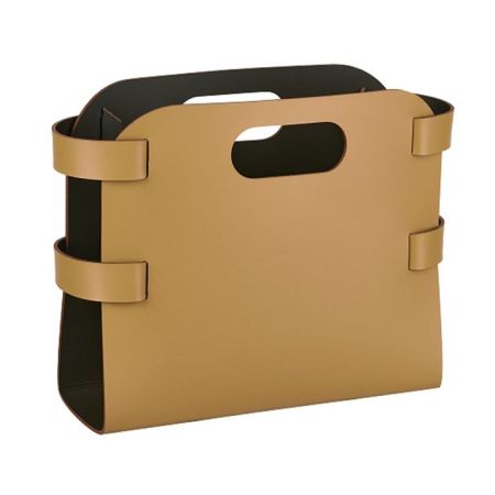 ADJ Журнальница, 16x36xH25 см., цвет: горчичный/оливковый, артикул 9868.40/55