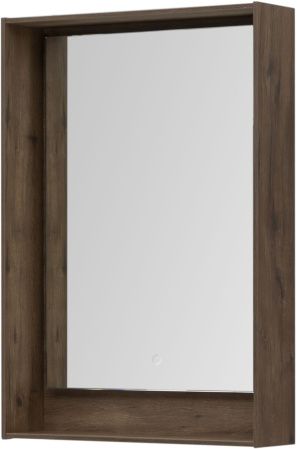 Зеркало Aquanet Милан 60 дуб рустикальный