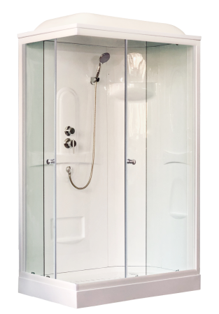 Душевая кабина Royal Bath RB 8120HP1-T (прозрачное) правая, артикул RB8120HP1-T-R