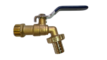 Кран шаровой со штуцером 1/2" VN-BY12 водоразборный ручка