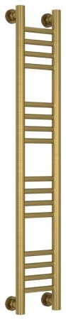 Полотенцесушитель водяной "Богема+" прямая 1000х150 (Состаренная ЛАТУНЬ), артикул 051-0220-1015