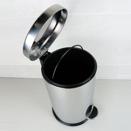 Ведро для мусора FIXSEN HoReCa FX-34024A, хром, артикул FX-34024A