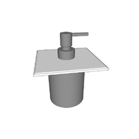 Agape 369 Дозатор жидкого мыла, цвет: белый/глянец