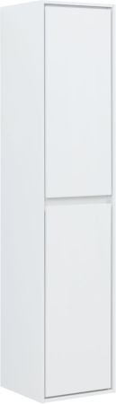 Шкаф-пенал Aquanet Милан 35 белый глянец, артикул 00336386