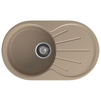 Кухонная мойка GranFest RONDO 750L, песок
