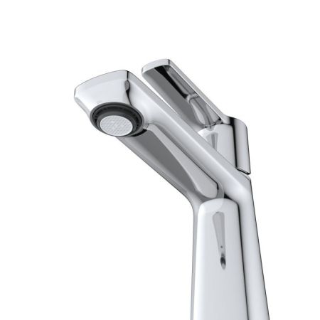 LUX-LS-01-W0 Смеситель для раковины однорычажный, без донного клапана, хром, артикул LUX-LS-01-W0