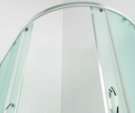 Душевой уголок Erlit Comfort ER0512TL 120x80 профиль Матовый хром стекло матовое, артикул ER0512TL-C3