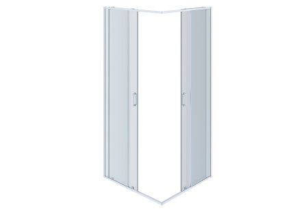 AQ NAA 1142-80 Душевой уголок квадратный, двери раздвижные 800x800x2000 профиль хром, стекло прозрачное AQ NAA 1142-80 Душевой уголок квадратный, двери раздвижные 800x800x2000 профиль хром, стекло прозрачное