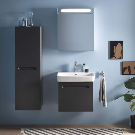 Раковина, Duravit, Duravit No.1, ширина, мм-600, глубина, мм-460, высота, мм-175, тип установки-встраиваемый/подвесной, отверстия для смесителя-1 сквозное, 2 промаркированных, с переливом, материал-керамика, глазуровка снизу, цвет-белый, артикул 23756000002