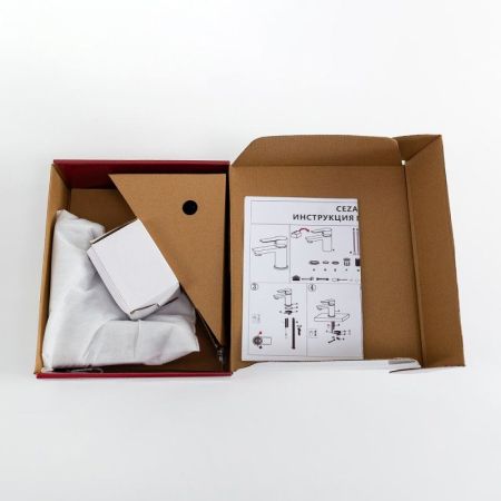 SLIDER-LS-01-W0 Смеситель для раковины однорычажный без донного клапана, хром, артикул SLIDER-LS-01-W0