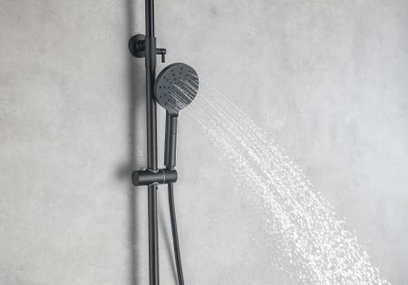 Душевая система 3jet 250мм AQUATEK Reno AQ2046MB, артикул AQ2046MB