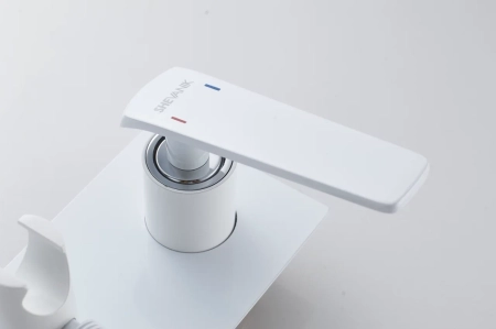 Гигиенический душ со смесителем Shevanik S8005F, белый, артикул S8005F