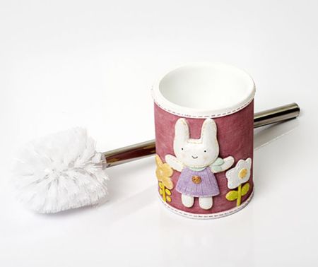 Ершик для унитаза WasserKRAFT Ammer K-6427 Красный