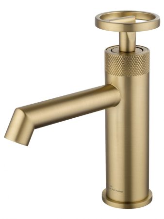 Смеситель для раковины WONZON & WOGHAND, Брашированное золото (WW-H1065-BG), артикул WW-H1065-BG