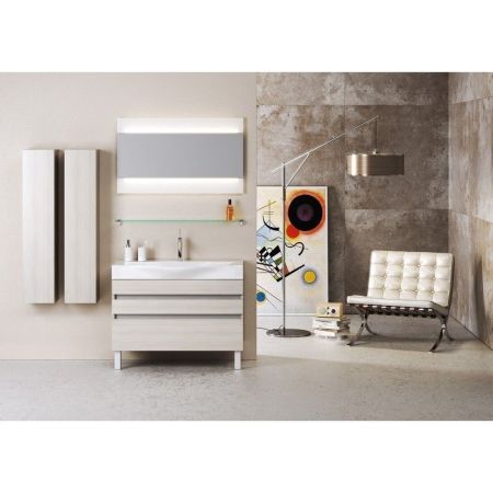 Зеркало Aqwella 5 Stars Бергамо 80 Ber.02.08 с подсветкой