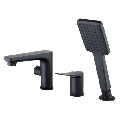 Смеситель для ванны и душа Lemark Bronx (LM3745BL), артикул LM3745BL