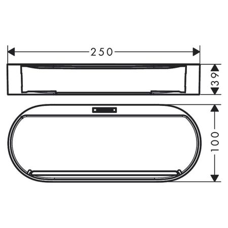 HG WallStoris Planet Edition Корзина для хранения глубокая, песок, артикул 28912210