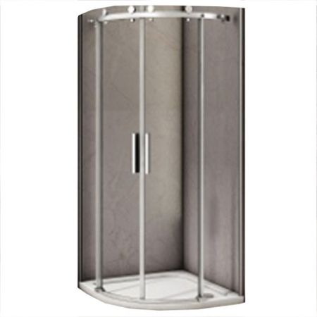 Душевой уголок Good Door Altair R-TD-90-C-CH 90х90 профиль Хром стекло прозрачное, артикул АЛ00007