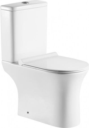 Чаша напольного унитаза Aquanet Rimless Roll 2-C CL-12289, артикул Roll 2-C