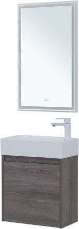 Мебель для ванной Aquanet Nova Lite 50 дуб рошелье (с дверецей), артикул 00302529