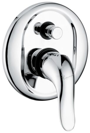 Emmevi Duka, смеситель внутристенный на 2 выхода, цвет хром, артикул 44019/CR