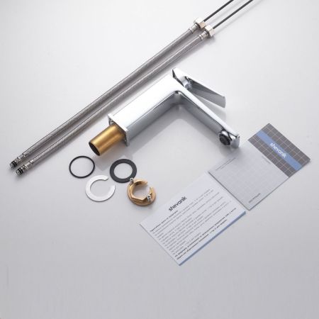 Смеситель для раковины Shevanik S8901-1, хром, артикул S8901-1