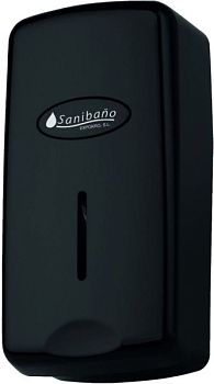 Sanibano, диспенсер для мыла, цвет черный глянец