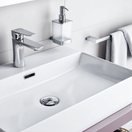 Дозатор жидкого мыла подвесной EXCELLENT Riko (хром)