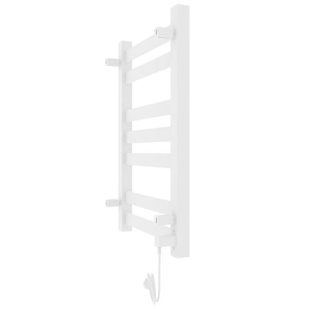 Полотенцесушитель электро "Гефест ЧК П7 500х800", белый муар, левый, артикул 73207614
