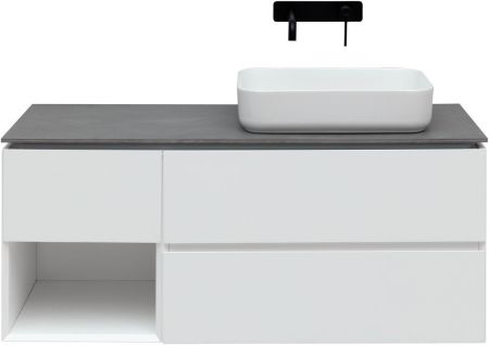 Тумба под раковину Allen Brau Infinity 120 1.21007.WM R белый матовый, артикул 1.21007.WM