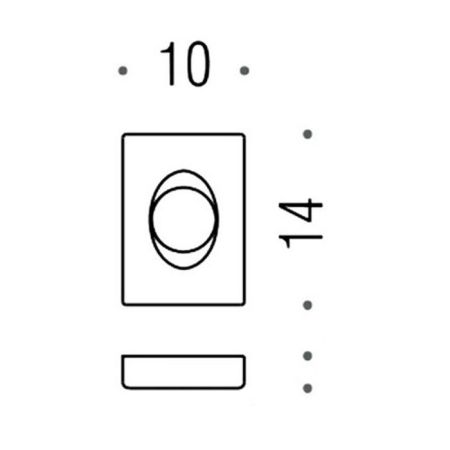 Colombo Complementi Диспенсер для санитарных пакетов, 10х14см., цвет: хром, артикул B9982.CR